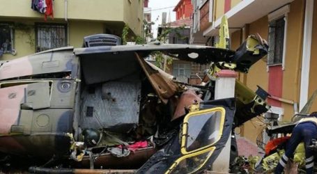 Κωνσταντινούπολη: Συντριβή στρατιωτικού ελικοπτέρου σε κατοικημένη περιοχή – Τρεις νεκροί