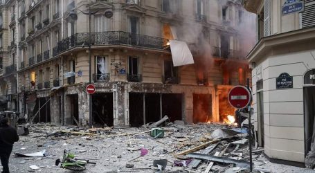 Ισχυρή έκρηξη στο κέντρο του Παρισιού