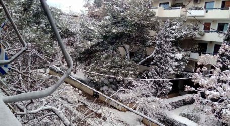 Στα «λευκά» ξύπνησαν οι Αθηναίοι λόγω του «Τηλέμαχου» – Κλειστά σχολεία και δικαστήρια