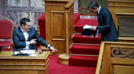 Αγρια κόντρα στη Βουλή για ψήφο εμπιστοσύνης και Πρέσπες