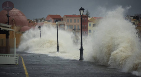 Καιρός: Στο έλεος της κακοκαιρίας η Κρήτη – Κατολισθήσεις και προβλήματα στις πτήσεις (pics+vids)