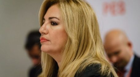 Γεννηματά: Βαρίδι της Αριστεράς ο Τσίπρας – Η χώρα χρειάζεται πολιτική ανατροπή