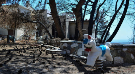 Πυρόπληκτοι από Μάτι και Νέο Βουτζά έξω από το υπουργείο Περιβάλλοντος -Για τις καθυστερήσεις στην αποκατάσταση των ζημιών