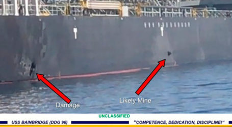 Βίντεο-ντοκουμέντο των ΗΠΑ «καρφώνει» το Ιράν: Ιρανοί αποκολλούν από το τάνκερ νάρκη που δεν εξερράγη