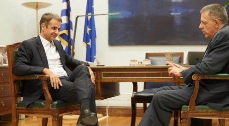 Συνάντηση Μητσοτάκη – Ταχιάου για το «γαλάζιο» ψηφοδέλτιο της Α’ Θεσσαλονίκης