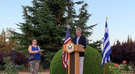 Πάιατ για σχέσεις ΗΠΑ-Ελλάδας: «Οι πολιτικοί και οι διπλωμάτες έρχονται και φεύγουν, αλλά αυτό που έχουμε χτίσει θα μείνει»