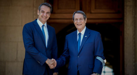 Μητσοτάκης στην Κύπρο: Προτεραιότητα ο τερματισμός της τουρκικής κατοχής
