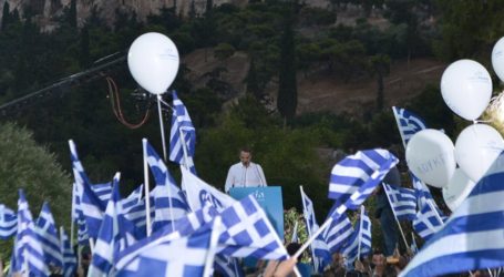Μητσοτάκης από το Θησείο: Στις 7 Ιουλίου παίρνουμε τις τύχες μας στα χέρια μας