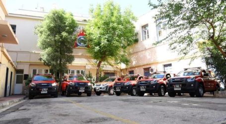Δωρεά έξι πυροσβεστικών οχημάτων από την εταιρεία Mytilineos