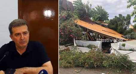 Θεομηνία στη Χαλκιδική: Συσκέψεις και ανακοινώσεις από την κυβέρνηση