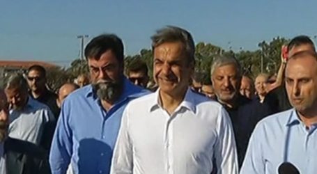 Στο Μάτι ο Κυριάκος Μητσοτάκης! Στο οικόπεδο “πυριτιδαποθήκη” που καθαρίστηκε – To σχόλιο Κυρίτση