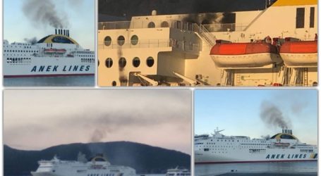 Συναγερμός στην Ηγουμενίτσα: Φωτιά σε πλοίο με 538 επιβάτες