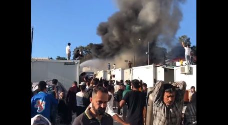 Κόλαση στη Μόρια – Μεγάλη πυρκαγιά στον καταυλισμό – Πληροφορίες για δύο νεκρούς – Στέλνουν δύο διμοιρίες με C130 – Συγκρούσεις με την αστυνομία