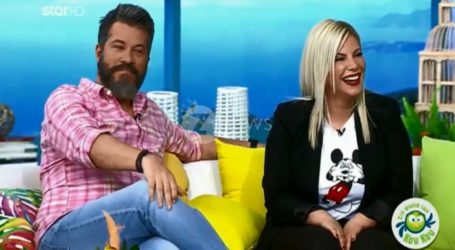 Αντελίνα και Χάρης Βαρθακούρης: «Τσακωνόμαστε και μετά από πέντε λεπτά όλα ξεχνιούνται»
