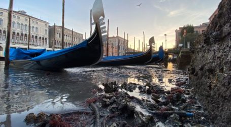 Στέγνωσαν τα κανάλια της Βενετίας δύο μήνες μετά τις καταστροφικές πλημμύρες