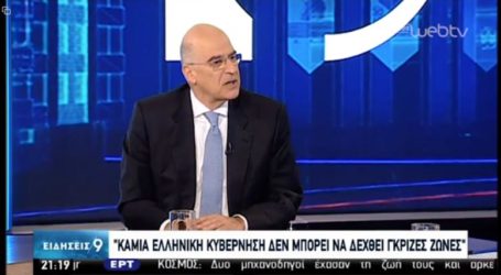 Ενδοκυβερνητικά «καρφιά» Δένδια για Oruc Reis: Δεν αριστεύσαμε