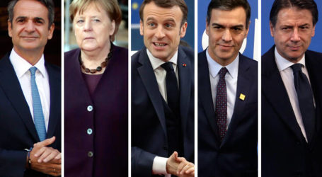 Συνάντηση Μητσοτάκη, Μακρόν, Μέρκελ, Σάντσεθ, Κόντε για τον ευρωπαϊκό προϋπολογισμό