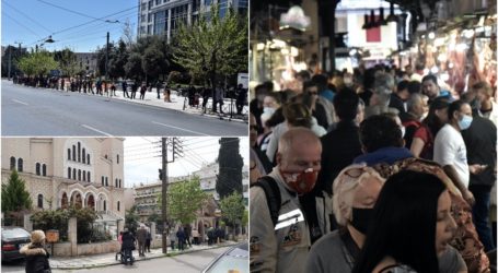 Κορωνοϊός: Δοκιμάζονται τα περιοριστικά μέτρα – Πανικός σε σούπερ μάρκετ, λαϊκές και τη Βαρβάκειο