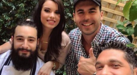 Δημήτρης Μπέλλος και Μαρία Μπέη για φαγητό στο μαγαζί του Πάνου Ιωαννίδη [pic]