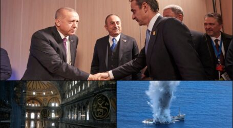 Η ΕΕ παίζει καθυστερήσεις στο θέμα της Αγιά Σοφιάς – Μαραθώνιος Μητσοτάκη για τη λίστα κυρώσεων – Προειδοποίηση της Αθήνας για στρατιωτική εμπλοκή