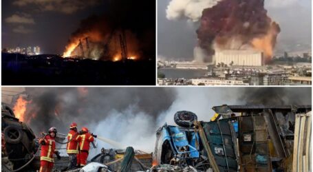 Σκηνές Χιροσίμα στη Βηρυτό μετά τις γιγαντιαίες εκρήξεις – Ισοπεδώθηκε η μισή πόλη – Φόβοι για εκατόμβη νεκρών και χιλιάδες τραυματίες – Εικόνες σοκ