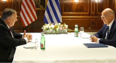 Στη Θεσσαλονίκη ο Πομπέο: Με την Ελλάδα μοιραζόμαστε κοινό στρατηγικό όραμα – Συνάντηση με Δένδια