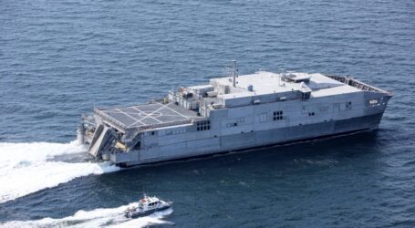 USNS Carson City: Στη Σούδα το θηριώδες εκστρατευτικό καταμαράν των ΗΠΑ [Εικόνες-Βίντεο]