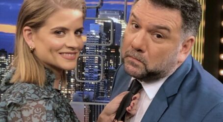 Πώς αντέδρασε η Δανάη Μιχαλάκη όταν ο Γρηγόρης Αρναούτογλου αναφέρθηκε στις φήμες γάμου;