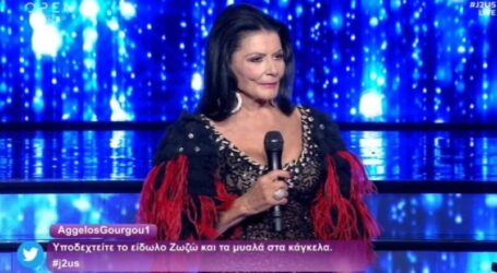 Εντυπωσιασμένος ο Φασουλής από τη Σαπουντζάκη: «Ρώταγα αν τραγουδάς ζωντανά»